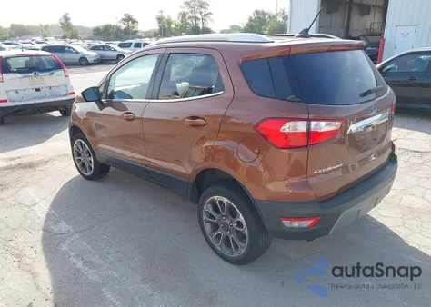 2020 Ford Ecosport Titanium from USA, damaged, VIN MAJ6S3KL2LC350137